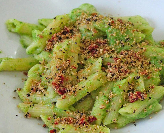 Pasta con Crema di Zucchine Aromatica