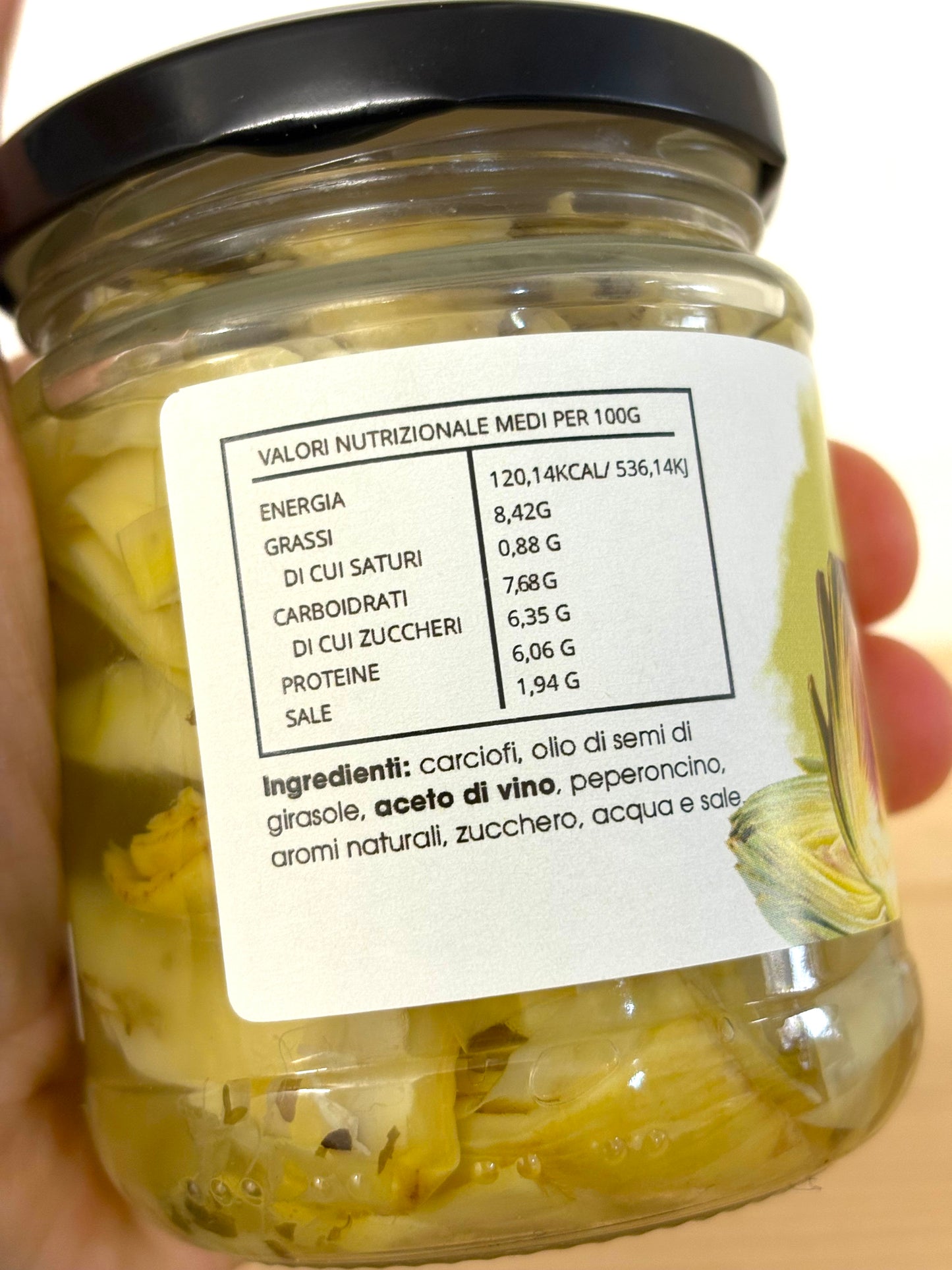 Carciofi Sott'olio