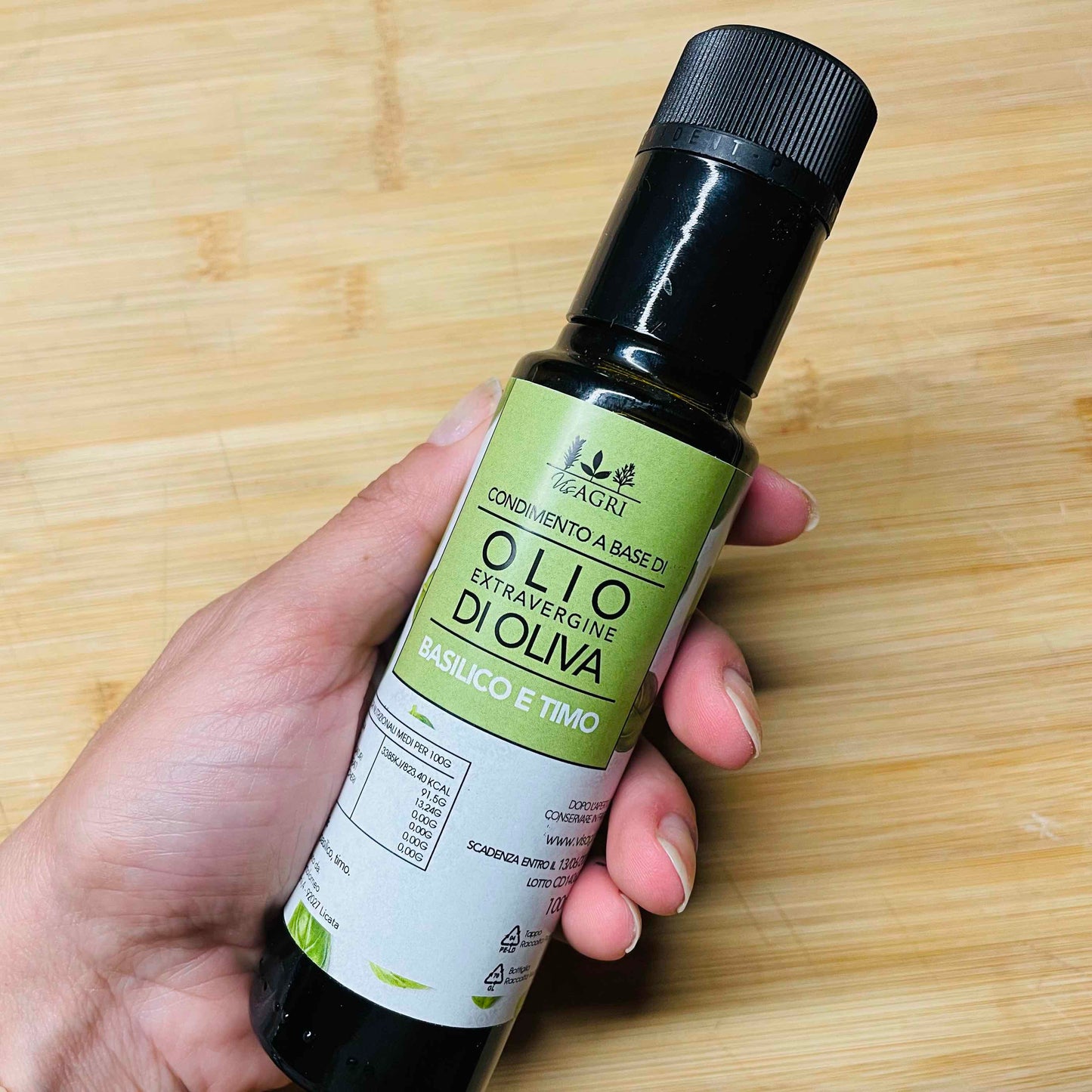 Olio Basilico e Timo – 100ml