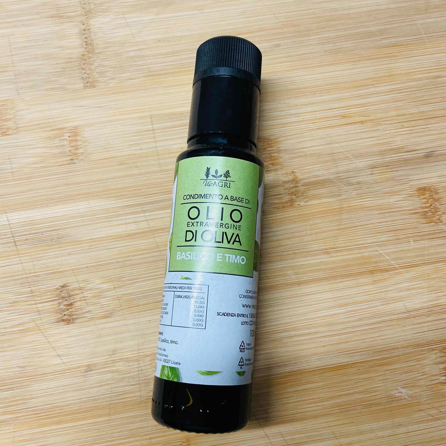Olio Basilico e Timo – 100ml