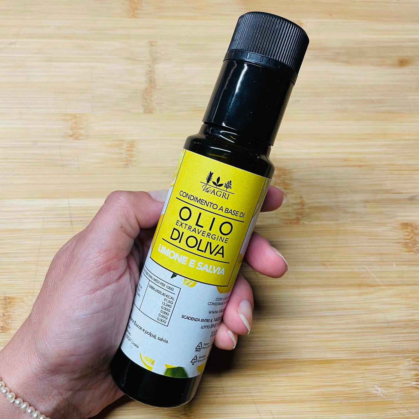 Olio Limone e Salvia – 100ml