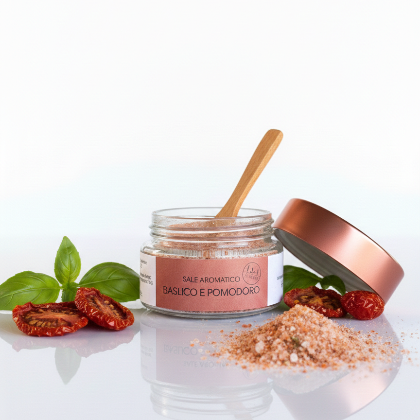 Sale Basilico e Pomodoro Secco 90 g