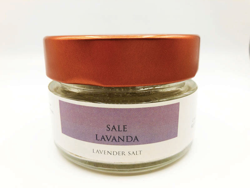 sale aromatico alla lavanda vera barattolo