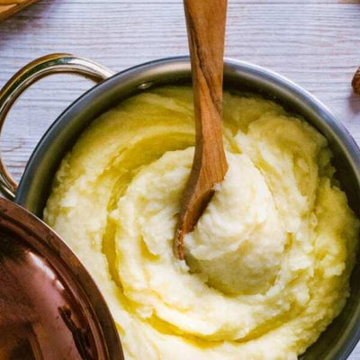 Immagine ricetta Purè di patate ai fiori di finocchietto selvatico