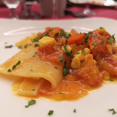 Immagine ricetta Paccheri al Ragù di Cernia