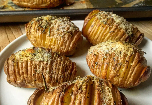 Patate a fisarmonica aromatiche