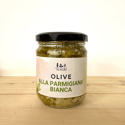 Olive alla Parmigiana Bianca