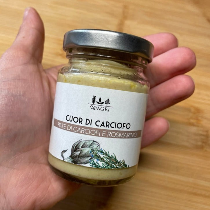 patè carciofi e rosmarino