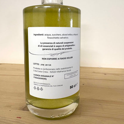 Fennìa – Liquore artigianale  al finocchietto selvatico