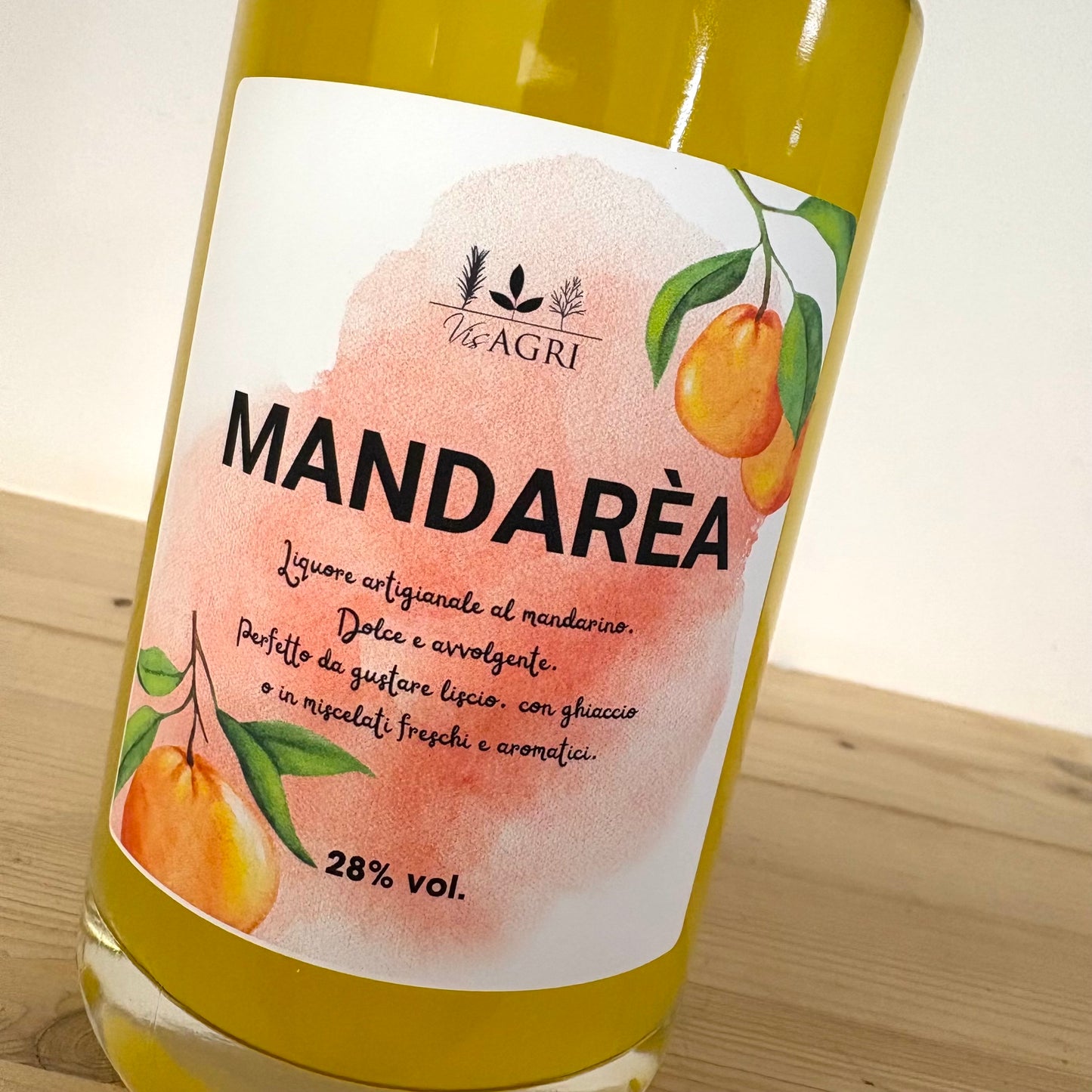 Mandarèa – Liquore artigianale al mandarino