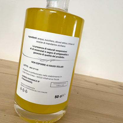 Mandarèa – Liquore artigianale al mandarino