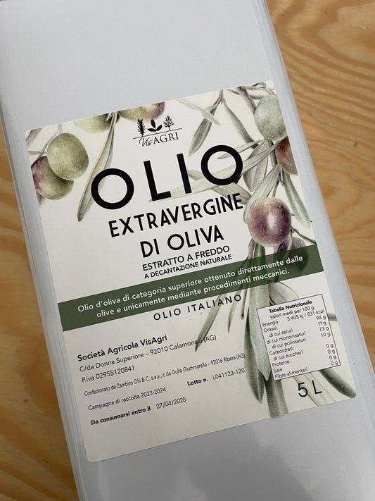 Olio Extravergine di Oliva 5L
