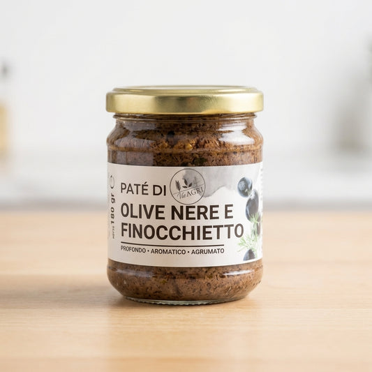 Paté di Olive Nere e Finocchietto