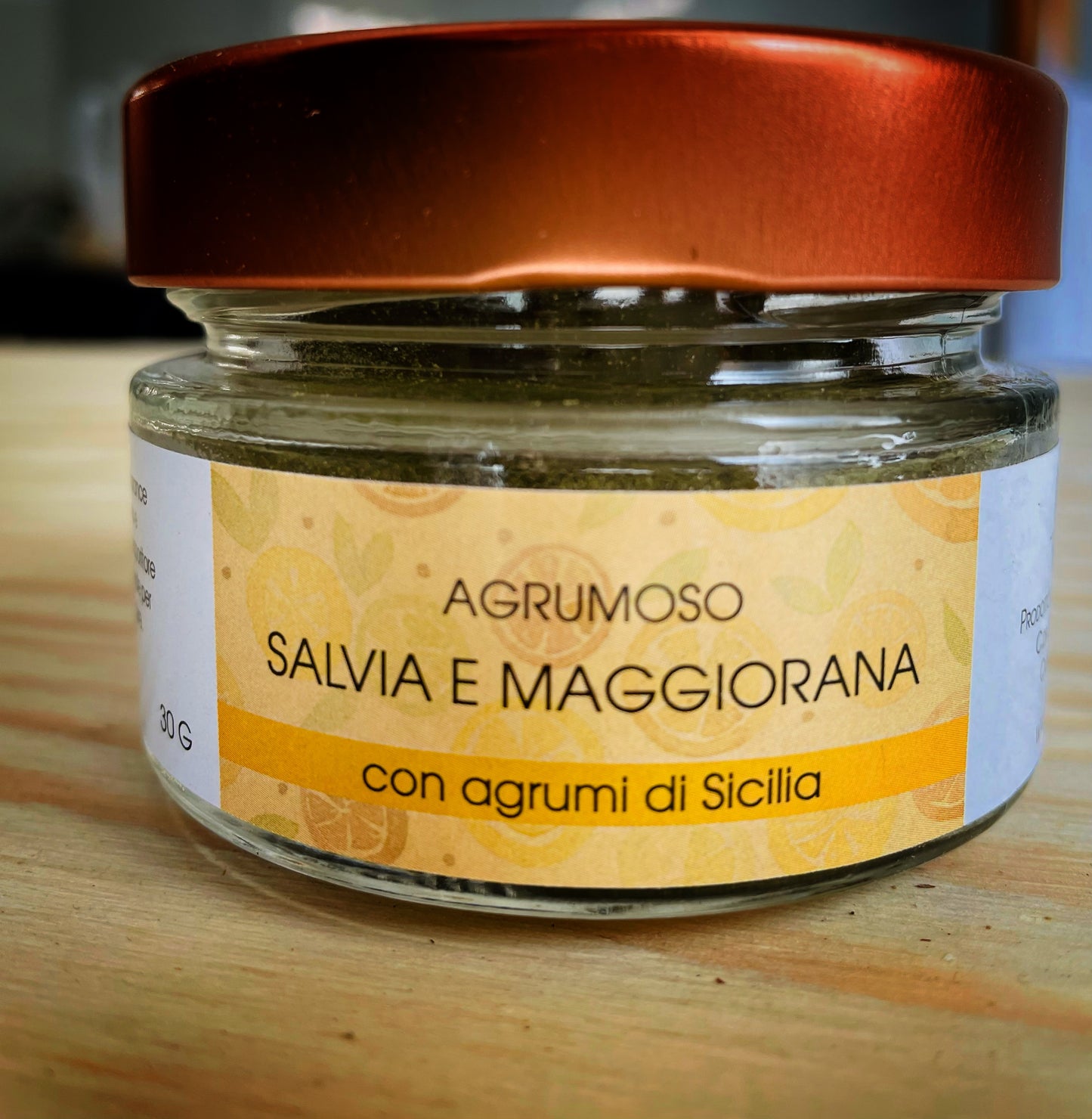Agrumoso - Salvia e Maggiorana 30g - SENZA SALE - VisAgri