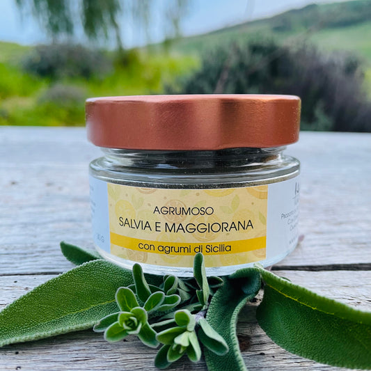 Agrumoso - Salvia e Maggiorana 30g - SENZA SALE - VisAgri