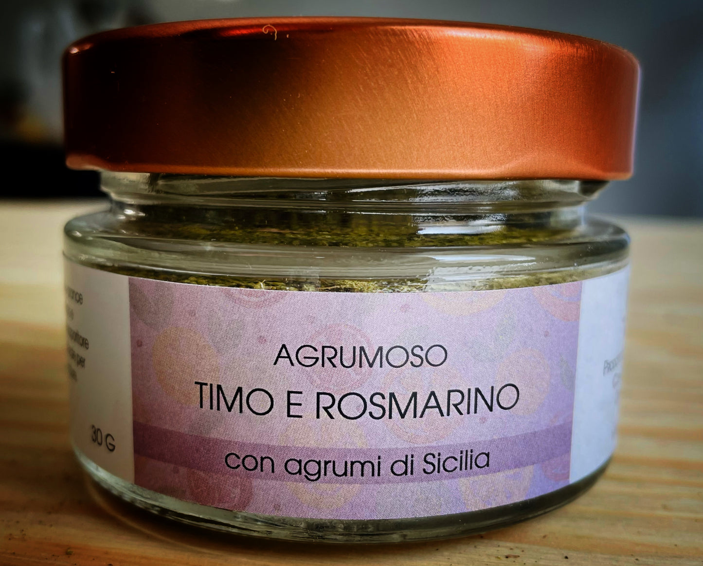 Agrumoso - Timo e Rosmarino 30g - SENZA SALE - VisAgri